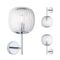 Dekorativní - P 71140 Selection Bathroom nástěnné svítidlo Ruya IP44 E14 230V max. 20W sklo/chrom - PAULMANN