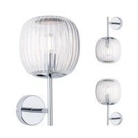 Dekorativní - P 71140 Selection Bathroom nástěnné svítidlo Ruya IP44 E14 230V max. 20W sklo/chrom - PAULMANN