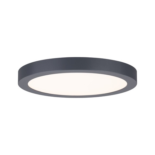 Kruhová - P 70988 LED Panel Abia kruhové 300mm 2700K tmavěšedá - PAULMANN - foto 1