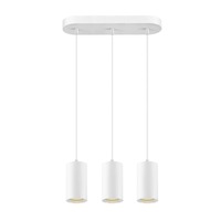 Vícečetná - LA 1006436 ASTO TUBE závěsné svítidlo, GU10, délka závěsu 250 cm, max. 3x 10 W, bílá - BIG WHITE (SLV)