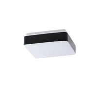 Hranatá - OS TIL69274 TILIA C1A stropní/nástěnné plastové svítidlo bílá / bílo - černá IP54 3000 K 11W LED DALI (původní kód OS 69274) - OSMONT