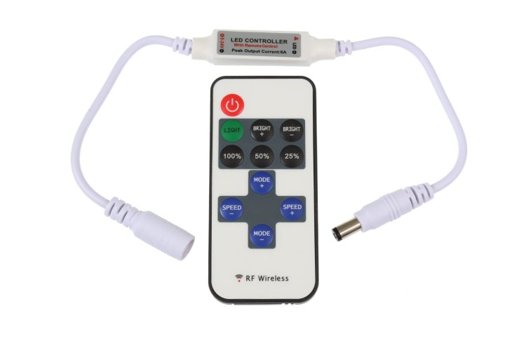 Sady ovladač + přijímač - LED ovladač RF Mini 1CH - foto 1