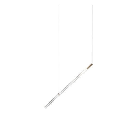 Dekorativní - BOMMA 1/48/99369/B/SPRLW/1120/BG/2… Závěsné svítidlo Flare straight A zlaté bez rozety DALI - BOMMA - foto 1