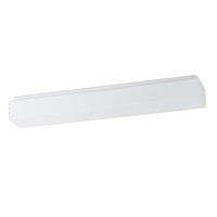 Podélná - OS SYL51424 SYLVIA 2 stropní/nástěnné skleněné svítidlo bílá IP44 3000 K 18W LED (původní kód OS 51424) - OSMONT