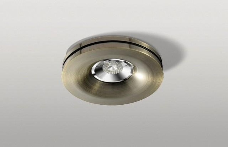 Kruhová - AZZ AZ2209 Stropní zápustné bodové svítidlo Azzardo Marika antique brown AZ2209 GU10 1x50W IP20 10cm anticky hnědé - AZZARDO - foto 1