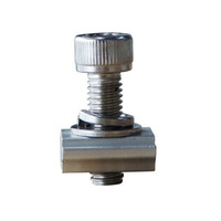 Spotřební materiál a příslušenství - Hliník TT matice pro solární panely M8 * 25mm