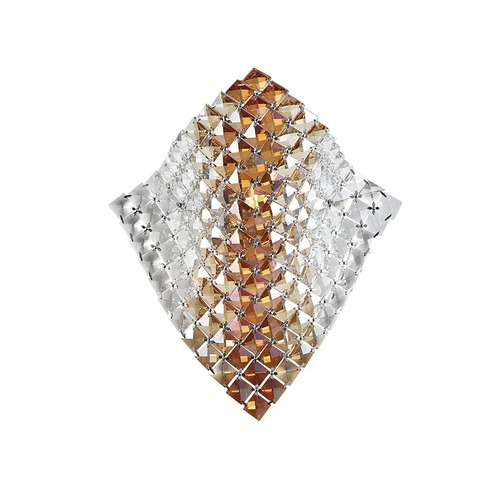 Dekorativní - FAN I-RUMBA/AP Nástěnné svítidlo Rumba průhledná/jantarová, patice G9, 25 x 14 x 29 cm - FANEUROPE - foto 1