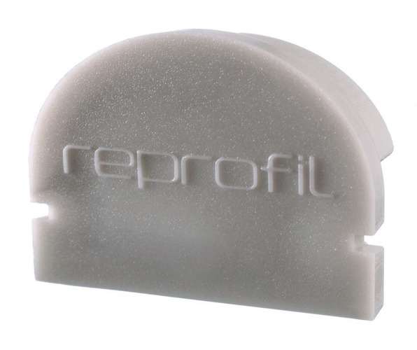 Krytky pro Al profily - IMPR 979591 Koncovka R-AU-01-15 šedá 21 mm 2 ks - LIGHT IMPRESSIONS - foto 1