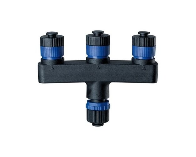 Příslušenství - P 93929 Plug&Shine rozdělovník trojitý IP68 černá - PAULMANN - foto 1
