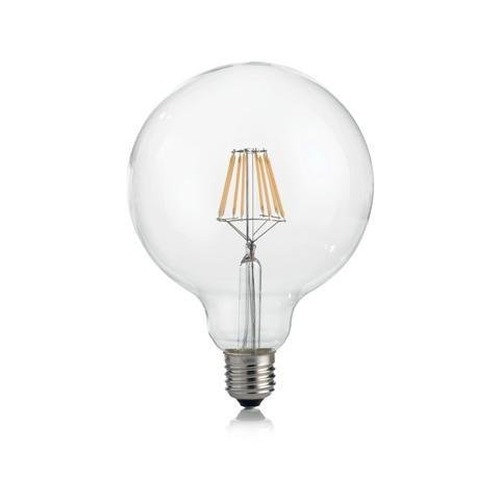 E27 - ILUX 271590 LED Filamentová žárovka Ideal Lux GLOBO D125 Trasparente 271590 E27 8W 860lm 3000K CRI90 čirá nestmívatelná - IDEALLUX - foto 1