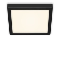 Hranatá - BRI 3467-415 LED stropní svítidlo, 30 cm, 21 W, černá - BRILONER