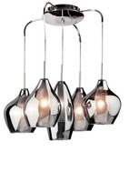 Kónická - AZZ AZ0722 Závěsné svítidlo Amber milano (chrome) - AZZARDO