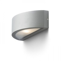Nástěnná - RED R10366X VÝPRODEJ VZORKU - Venkovní svítidlo LESA nástěnná stříbrná 230V E27 26W IP54 - RED - DESIGN RENDL