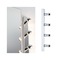K zrcadlu - P 80098 Svítidlo k zrcadlu Regula II IP44 E14 230V max. 4x40W stmívatelné chrom - PAULMANN