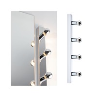 K zrcadlu - P 80098 Svítidlo k zrcadlu Regula II IP44 E14 230V max. 4x40W stmívatelné chrom - PAULMANN
