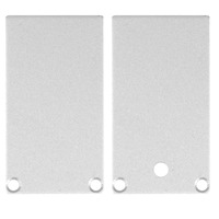 Krytky pro Al profily - SLC S43313 Koncovka pro profil Pro B5/B6 hranatý hliník 2x - TLG