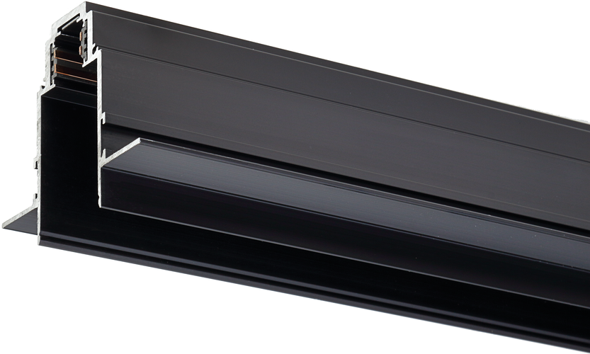 Magnetický kolejnicový systém a příslušenství Optonica - Vestavěný povrchový magnetický pásový systém - R35 Aluminium - foto 1