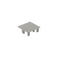 Krytky pro Al profily - IMPR 988149 Deko-Light profil koncovka - Combo nacvakávací plochá koncovka, 2515 + V5-U-2510, pokovené, 1 - LIGHT IMPRESSIONS