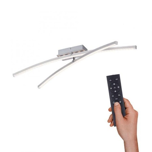 Podélná - LD 11255-55 ALINA LED stropní svítidlo, ocel, dálkový ovladač, stmívatelné, RGB, CCT 2700-5000K - LEUCHTEN DIREKT / JUST LIGHT - foto 1