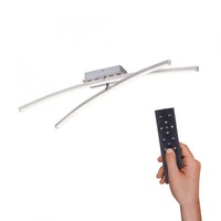 Podélná - LD 11255-55 ALINA LED stropní svítidlo, ocel, dálkový ovladač, stmívatelné, RGB, CCT 2700-5000K - LEUCHTEN DIREKT / JUST LIGHT