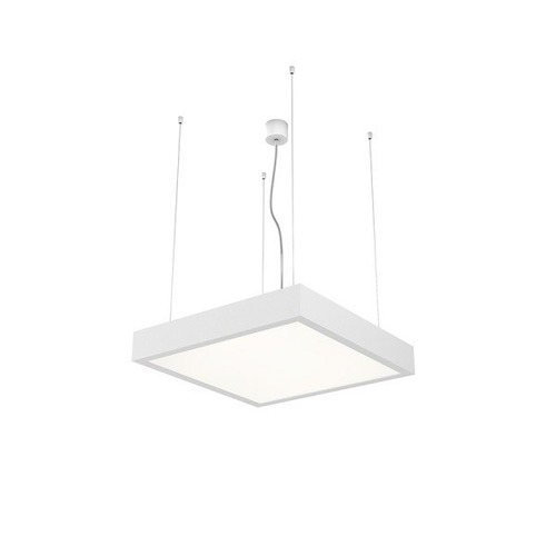 Hranatá - RED R13710 STRUCTURAL LED 40x40 závěsná bílá 230V LED 36W 3000K - RED - DESIGN RENDL - foto 1