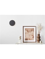 Nepřímé osvětlení - NV 9248157 Nástěnné svítidlo CYRCLE černý hliník a akryl LED 20.5W 230V 3000K IP20 - NOVA LUCE