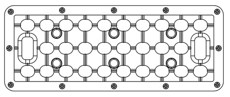 Stínidla, kryty, clony - CEN EXTR-LENS40130 SADA 5 čoček 40x130d pro SVÍTIDLO EXTREMA - CENTURY