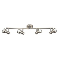 Bodová - BRI 2843-042 Bodové svítidlo 60,4 cm 4xGU10 12W 1000lm matný nikl - BRILONER