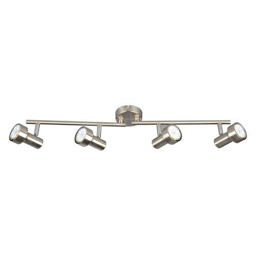 Bodová - BRI 2843-042 Bodové svítidlo 60,4 cm 4xGU10 12W 1000lm matný nikl - BRILONER - foto 1