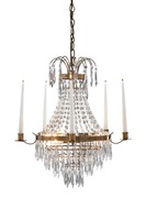 Kruhová - MAR 100602 Krageholm lustr staromosaz 50 cm - Markslöjd
