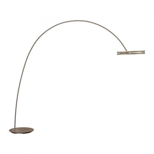 Stojací lampy - PN 561-97 LED lampa do oblouku PURE Loop-Bow, bronzová, stojací svítidlo, stmívatelné, 2200-5000K - PAUL NEUHAUS - foto 1