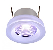 Kruhová - IMPR 565197X VÝPRODEJ VZORKU - Zápustné stropní svítidlo COB 68 Acryl 8W LED 227lm stříbrná - DEKOLIGHT