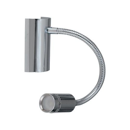 S ramenem - FAN LED-KEPLER-CR Nástěnné LED svítidlo KEPLER chrom, 3 W, 220 lm, 3000 K, 32 x 6 x 9 cm - FANEUROPE - foto 1