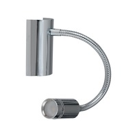 S ramenem - FAN LED-KEPLER-CR Nástěnné LED svítidlo KEPLER chrom, 3 W, 220 lm, 3000 K, 32 x 6 x 9 cm - FANEUROPE