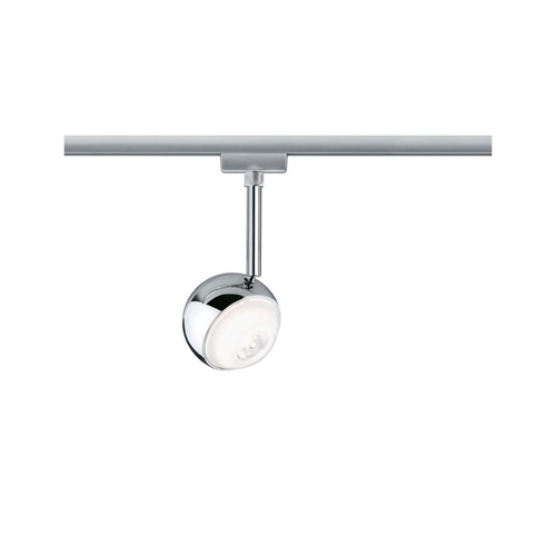 Svítidla - P 96803 URail LED lištový spot Capsule II spot 6W 4000K stmívatelné 230V matný chrom/chrom - PAULMANN - foto 1