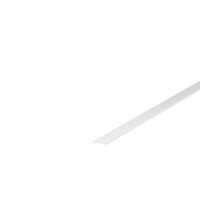 Plexi pro Al profily - LA 1004928 GRAZIA 20 PMMA kryt 1,5 m plochý matný - BIG WHITE (SLV)