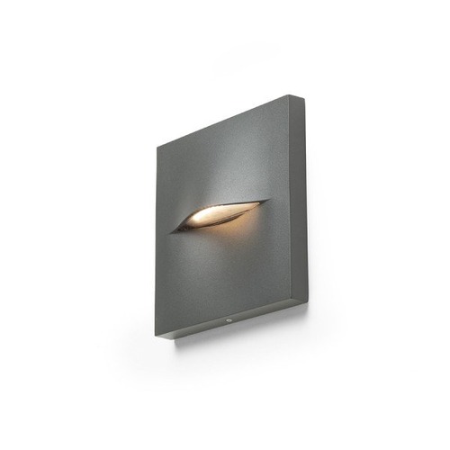 Nástěnná - RED R13935 AKCE - BOBO SQ nástěnná antracitová 230V LED 3W IP65 3000K - RED - DESIGN RENDL - foto 1