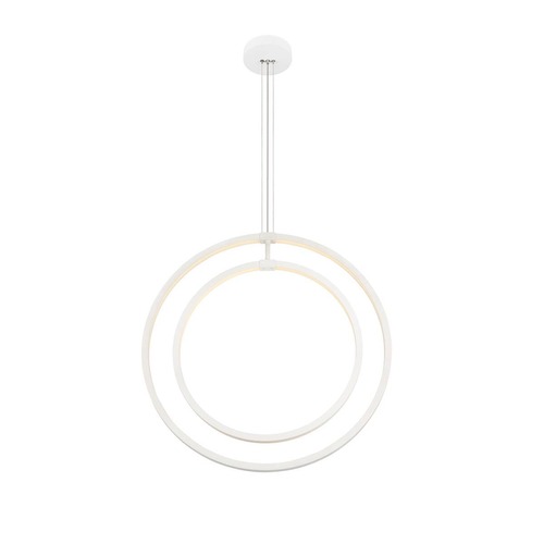 Kruhová - LA 1008003 ONE VERTICAL PD závěsné svítidlo, 180 cm, 2700/3000 K, FÁZE, bílá - BIG WHITE (SLV) - foto 1