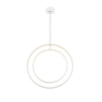 Kruhová - LA 1008003 ONE VERTICAL PD závěsné svítidlo, 180 cm, 2700/3000 K, FÁZE, bílá - BIG WHITE (SLV)