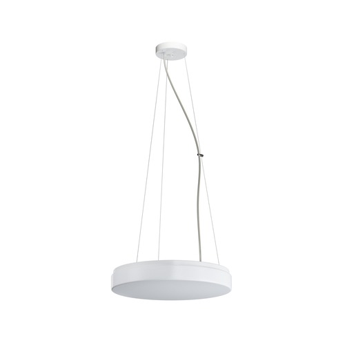 Kruhová - OS DEL68937 DELIA L3 závěsné plastové svítidlo bílá IP40 4000 K 32W LED DALI - OSMONT - foto 1