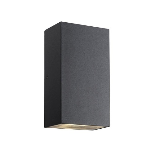 Nástěnná - NOR 84151003 Venkovní nástěnné svítidlo Rold 1x9,5W LED černá čirá - NORDLUX - foto 1