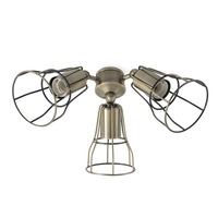 Ventilátory - FARO 33717 sada osvětlení zlatá pro ventilátory YAKARTA - FARO