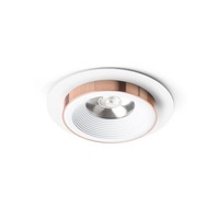 Kruhová - RED R13235 SHARM R I zápustná bílá měď 230V LED 10W 24° 3000K - RED - DESIGN RENDL