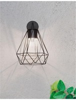 Nástěnná - NV 870426 Venkovní nástěnné svítidlo ISIDORA černý litý hliník čiré sklo E27 1x12W 220-240V IP54 bez žárovky - NOVA LUCE