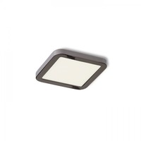 Hranatá - RED R13133 HUE SQ 9 DIMM zápustná černý chrom 230V LED 6W 3000K - RED - DESIGN RENDL