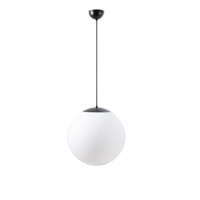 Koule - OS ISI63686 ISIS S3 PM-M závěsné plastové svítidlo černá / bílá IP40 40W E27 HF - OSMONT