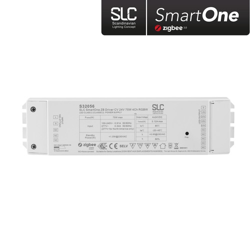 Stabilizované napětí - SLC S32056 SLC SmartOne Power Supply CV 24V 75W RGB/RGBW Zigbee - TLG - foto 1