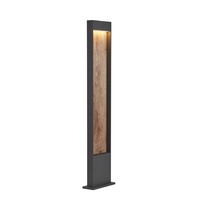Sloupková - LA 1002959 FLATT POLE 100 Outdoor, stojací LED svítidlo, 3000K, IP65, antracitové/hnědé - BIG WHITE (SLV)