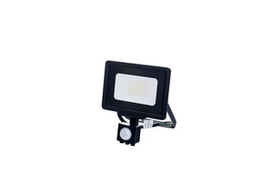LED reflektory - LED SMD Floodlight Black City Line se snímačem PIR