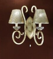 Dekorativní - OR WA 2-1154/2 Nástěnné svítidlo 2x40W E27 antik, šířka 43cm, výška 45cm - ORION